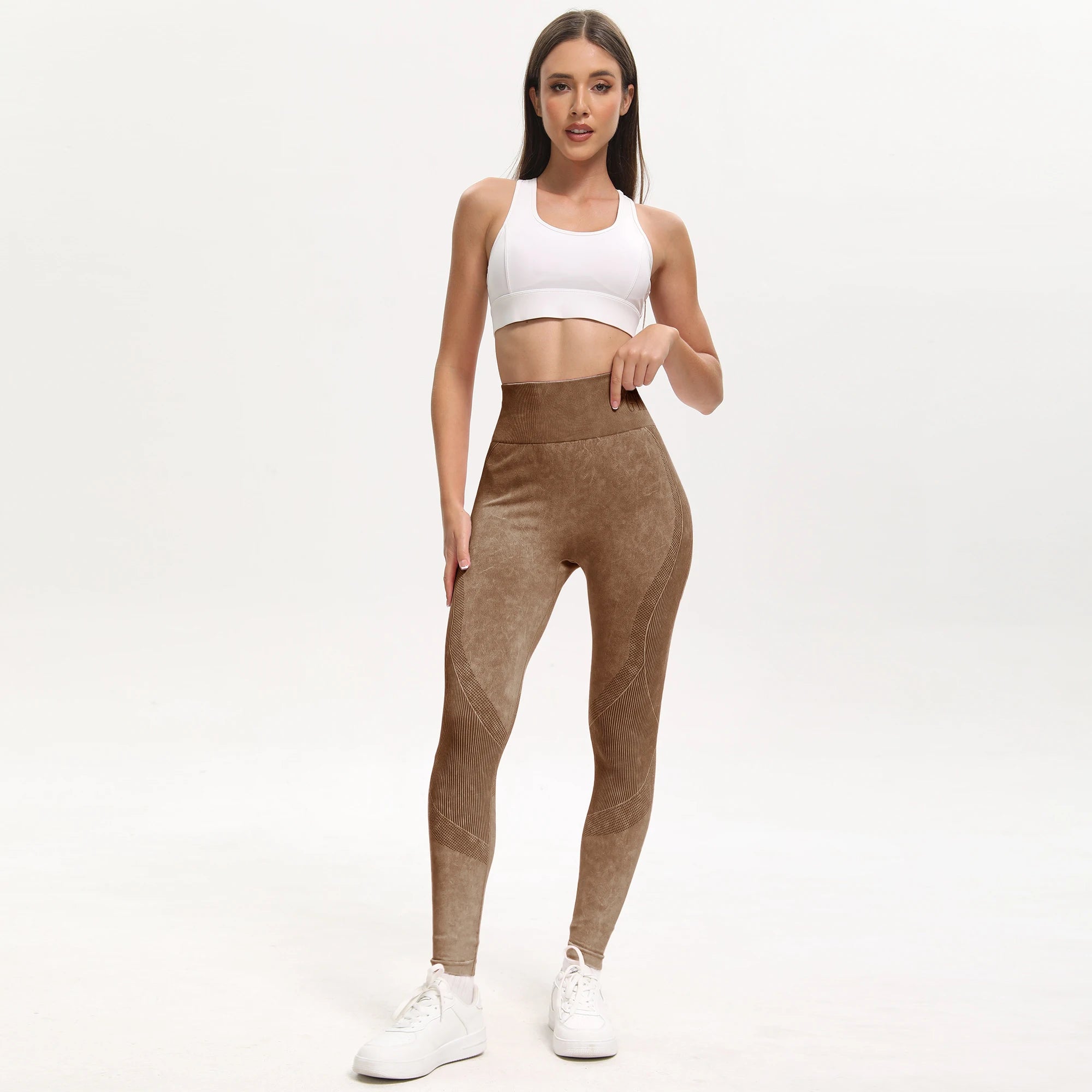 CurveLift High Waist Seamless Yoga Leggings