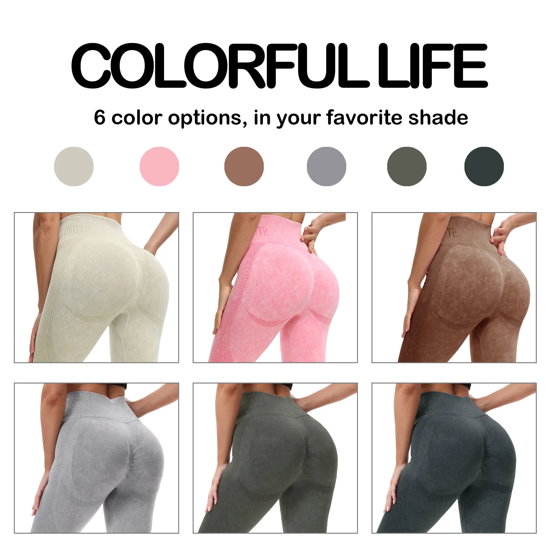 CurveLift High Waist Seamless Yoga Leggings