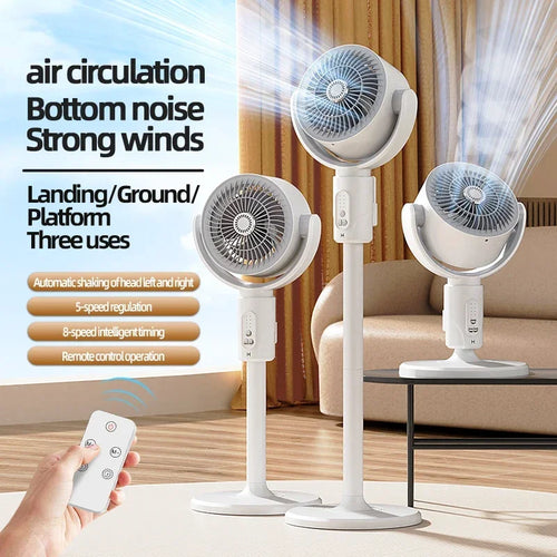 BreezeFlow Portable Home Circulator Fan